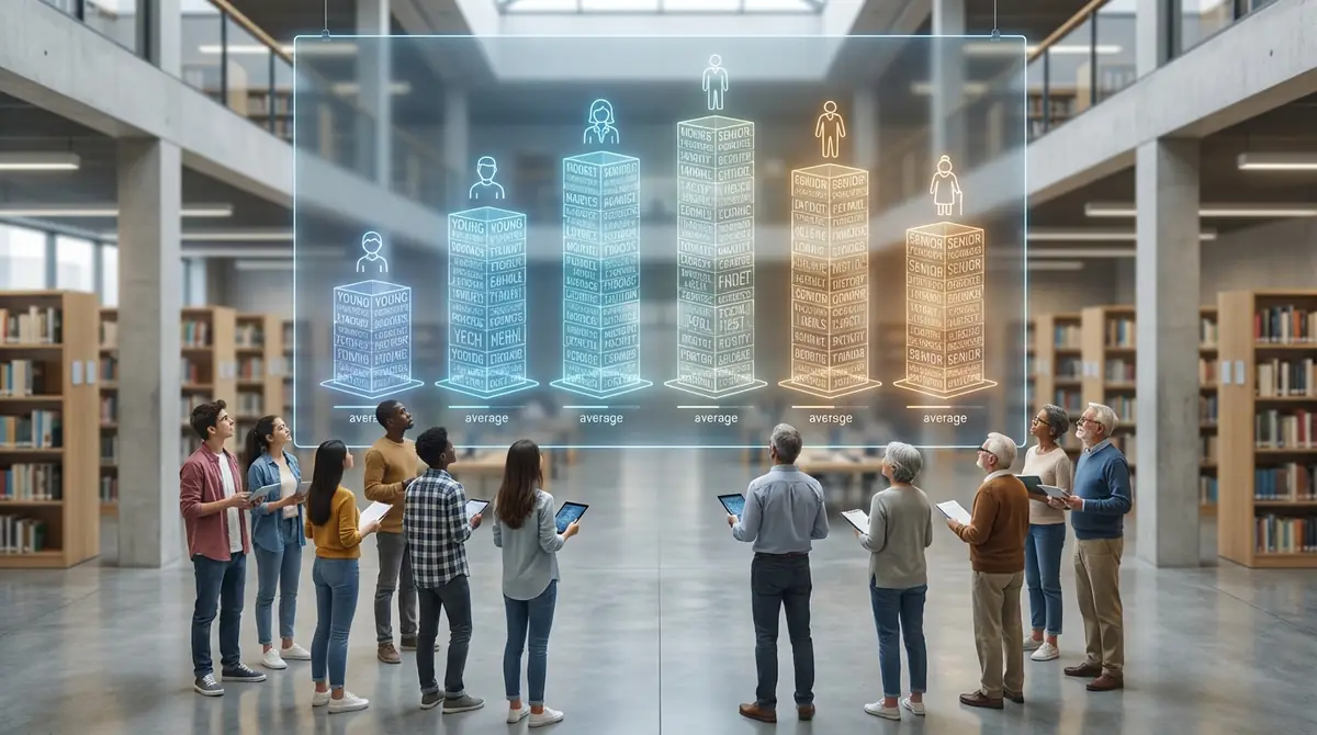 年齢別の語彙力テスト平均を比較|10代〜60代のデータ