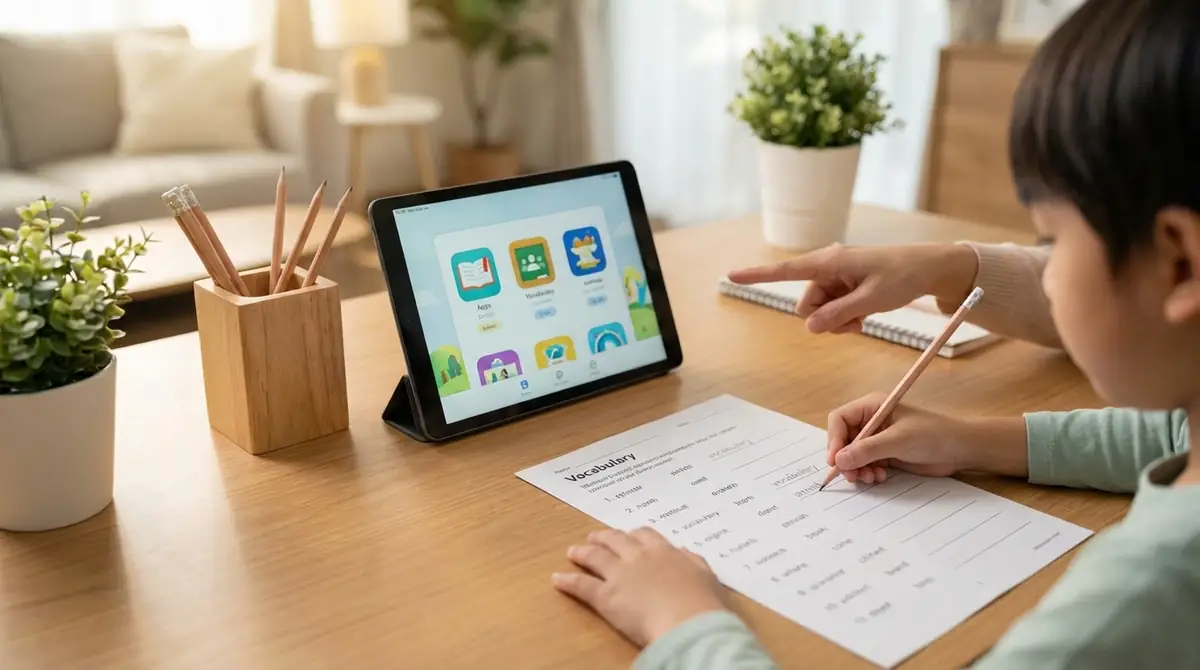 語彙力プリントの効果的な使い方｜家庭学習で成果を出す3つのコツ