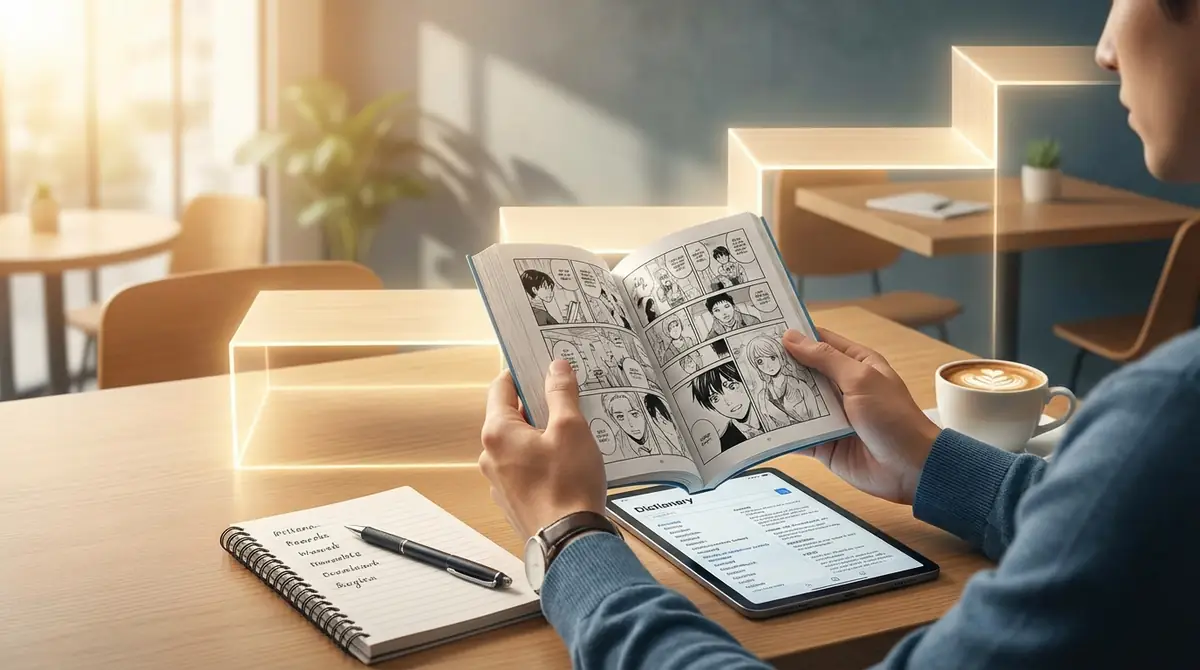 語彙力を確実に伸ばす漫画の読み方3ステップ