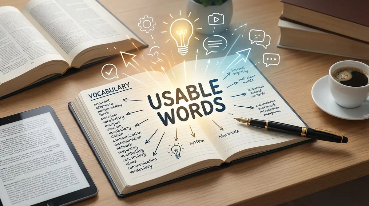 方法②語彙ノートで「使える言葉」に変える