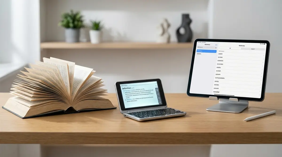 紙辞書・電子辞書・アプリの比較と選び方